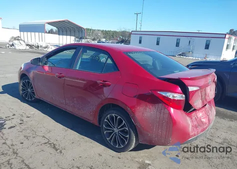 2016 Toyota Corolla S Plus z USA, uszkodzony, nr VIN 2T1BURHE1GC581753